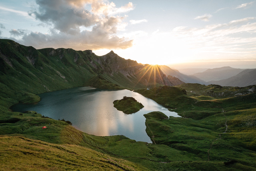 Schrecksee sunrise. by Johannes Hulsch on 500px.com