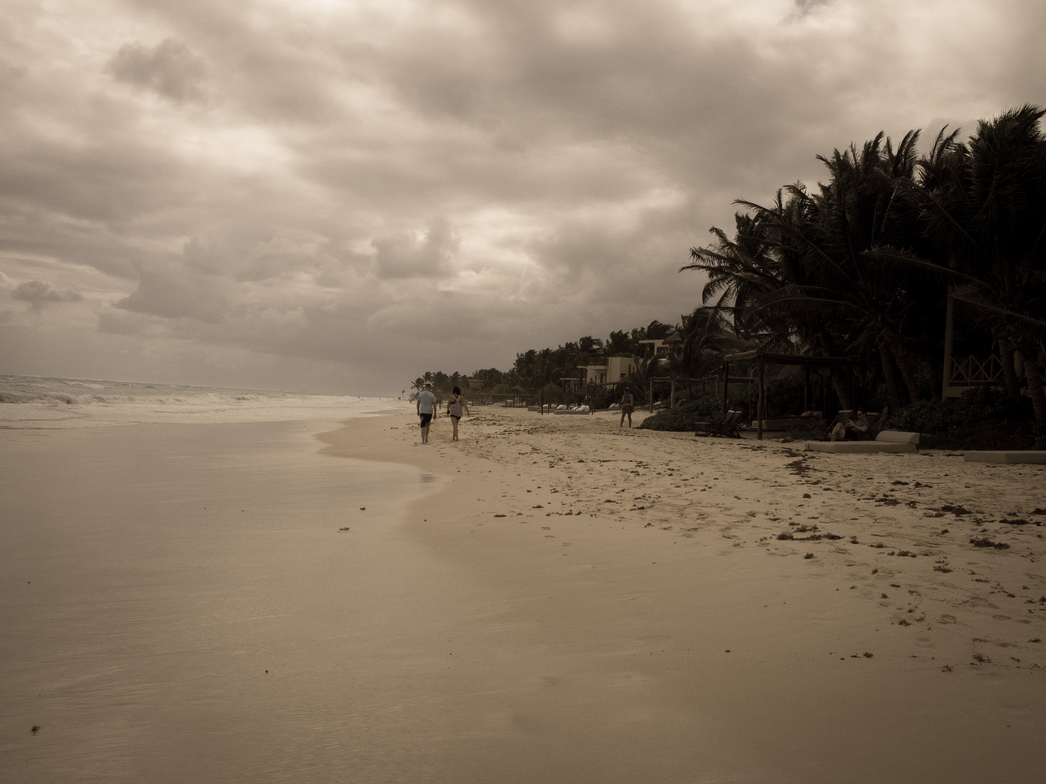 Olympus OM-D E-M5 sample photo. Tulum playa photography