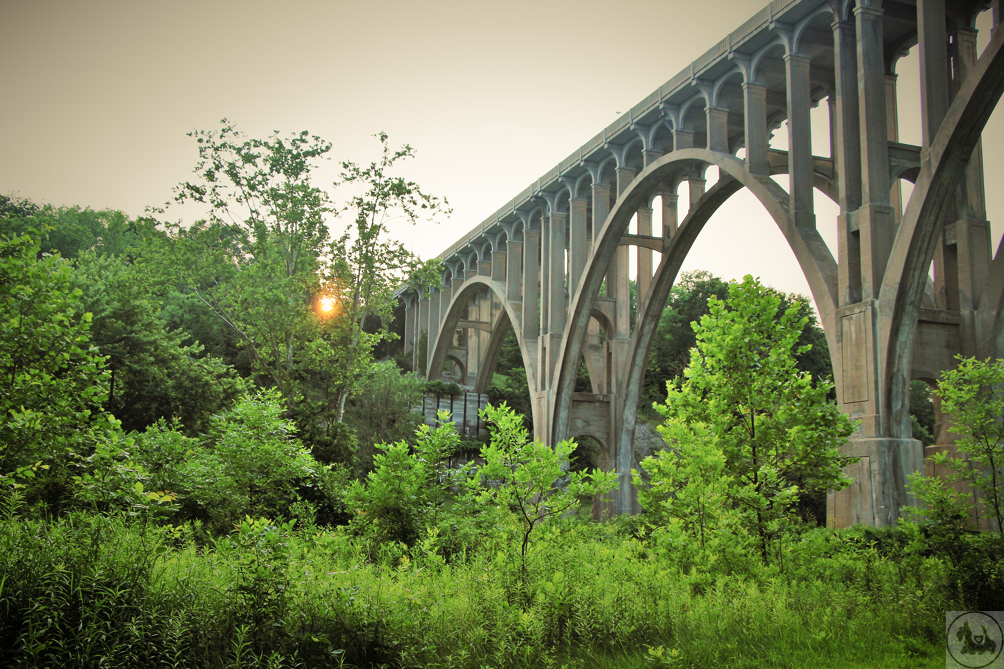 Canon EOS 600D (Rebel EOS T3i / EOS Kiss X5) sample photo. Station bridge photography