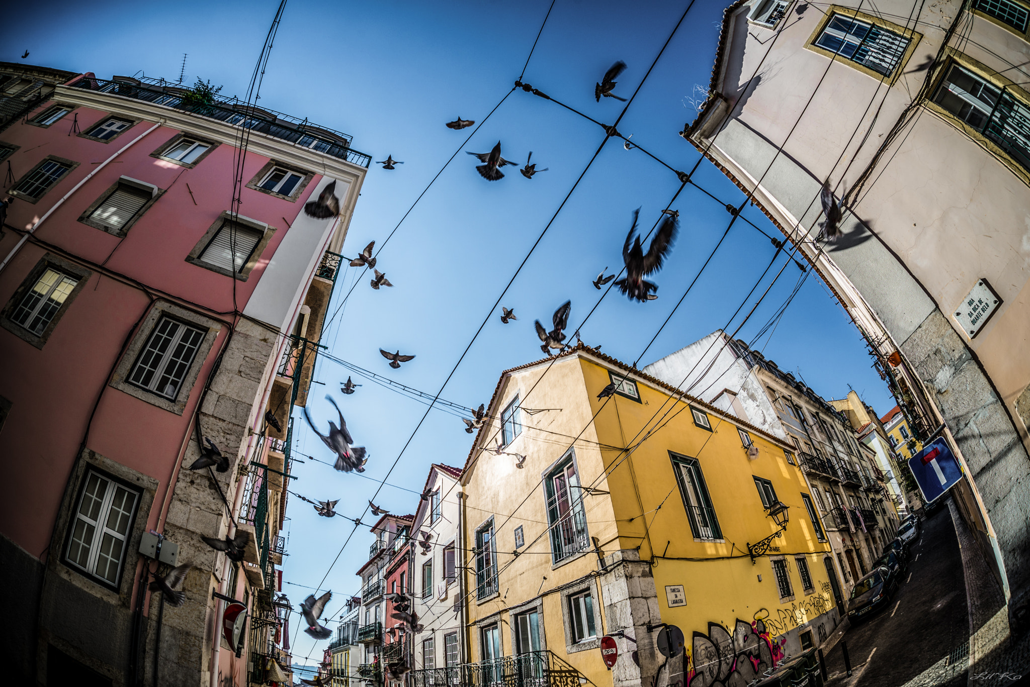 Sigma 15mm F2.8 EX DG Diagonal Fisheye sample photo. A walk around lisbon photography