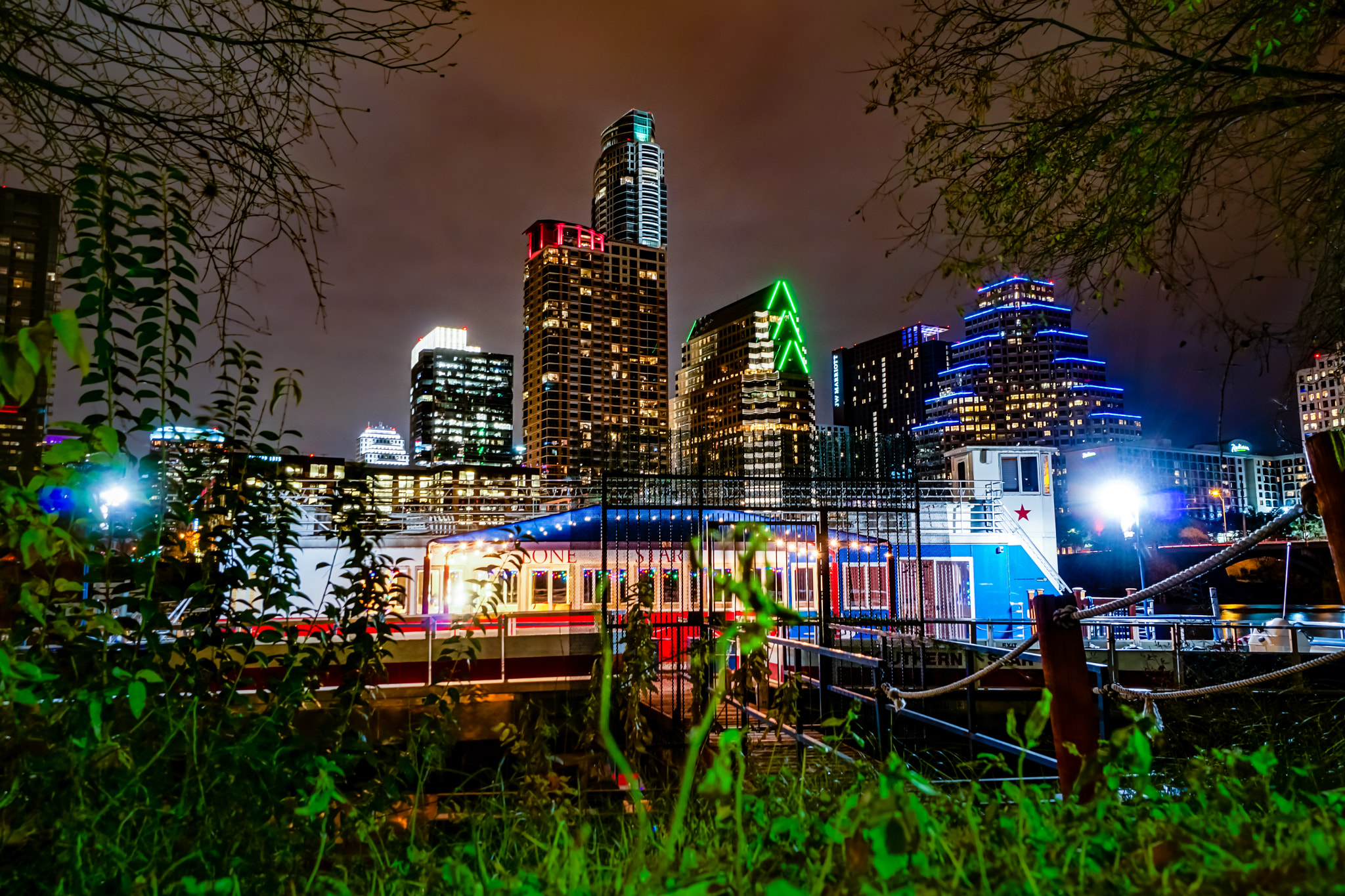 Sony a6500 + Sony E 10-18mm F4 OSS sample photo. Austin lights photography