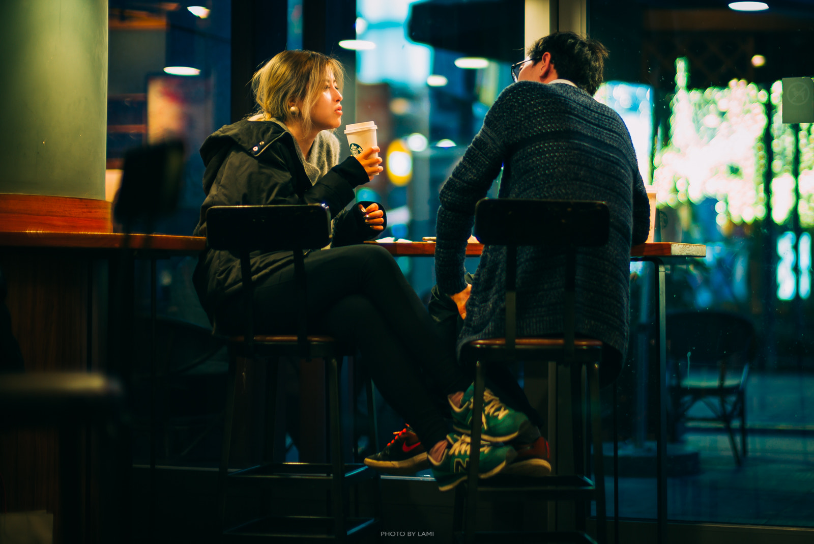 Leica Noctilux-M 50mm F0.95 ASPH sample photo. Silence chat photography