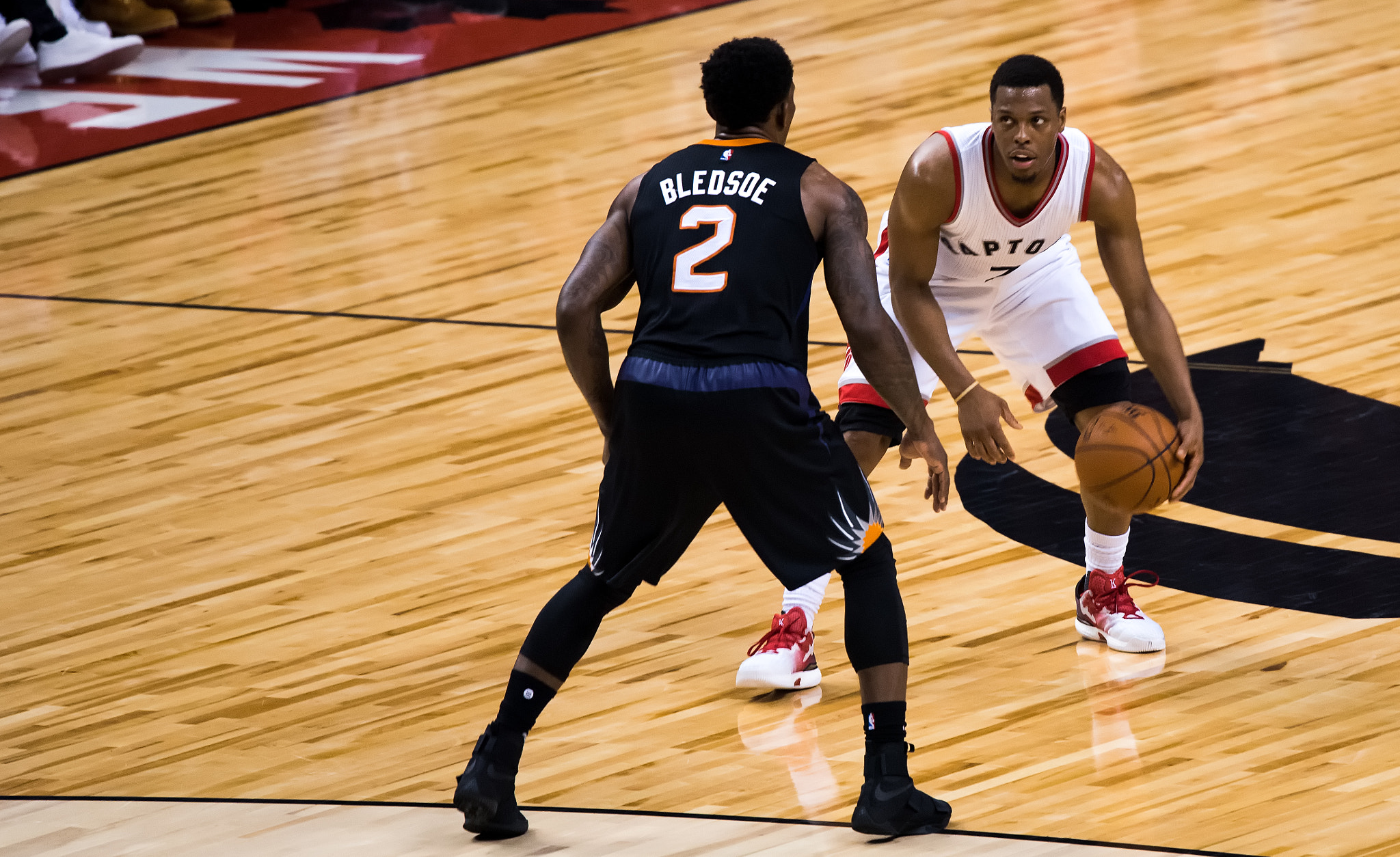 Nikon Nikkor AF-S 300mm F4E PF ED VR sample photo. Raptors vs suns photography