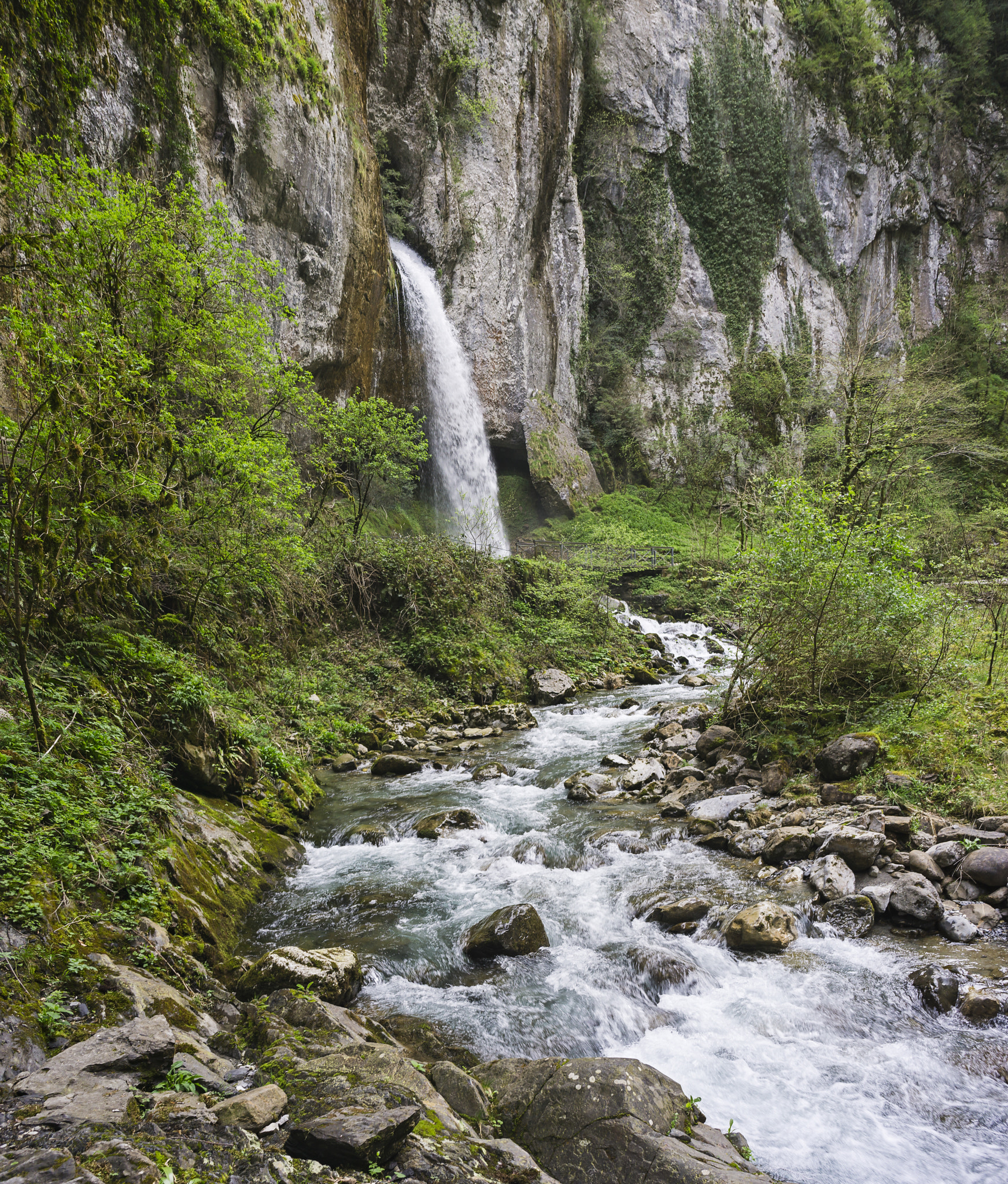 Sony E 20mm F2.8 sample photo. Gorges de kakuetta photography
