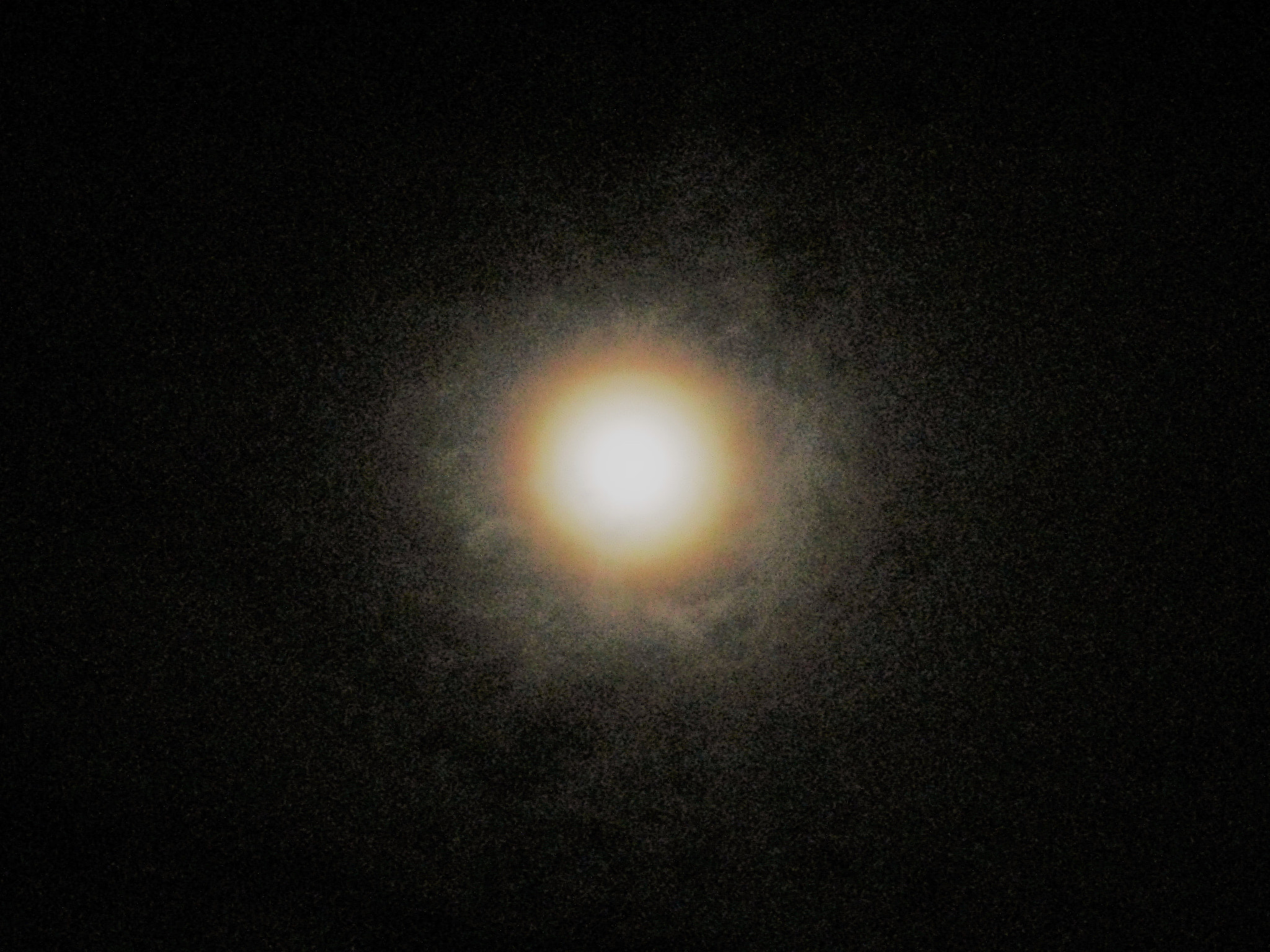 Canon PowerShot ELPH 180 (IXUS 175 / IXY 180) sample photo. Blazing moon photography