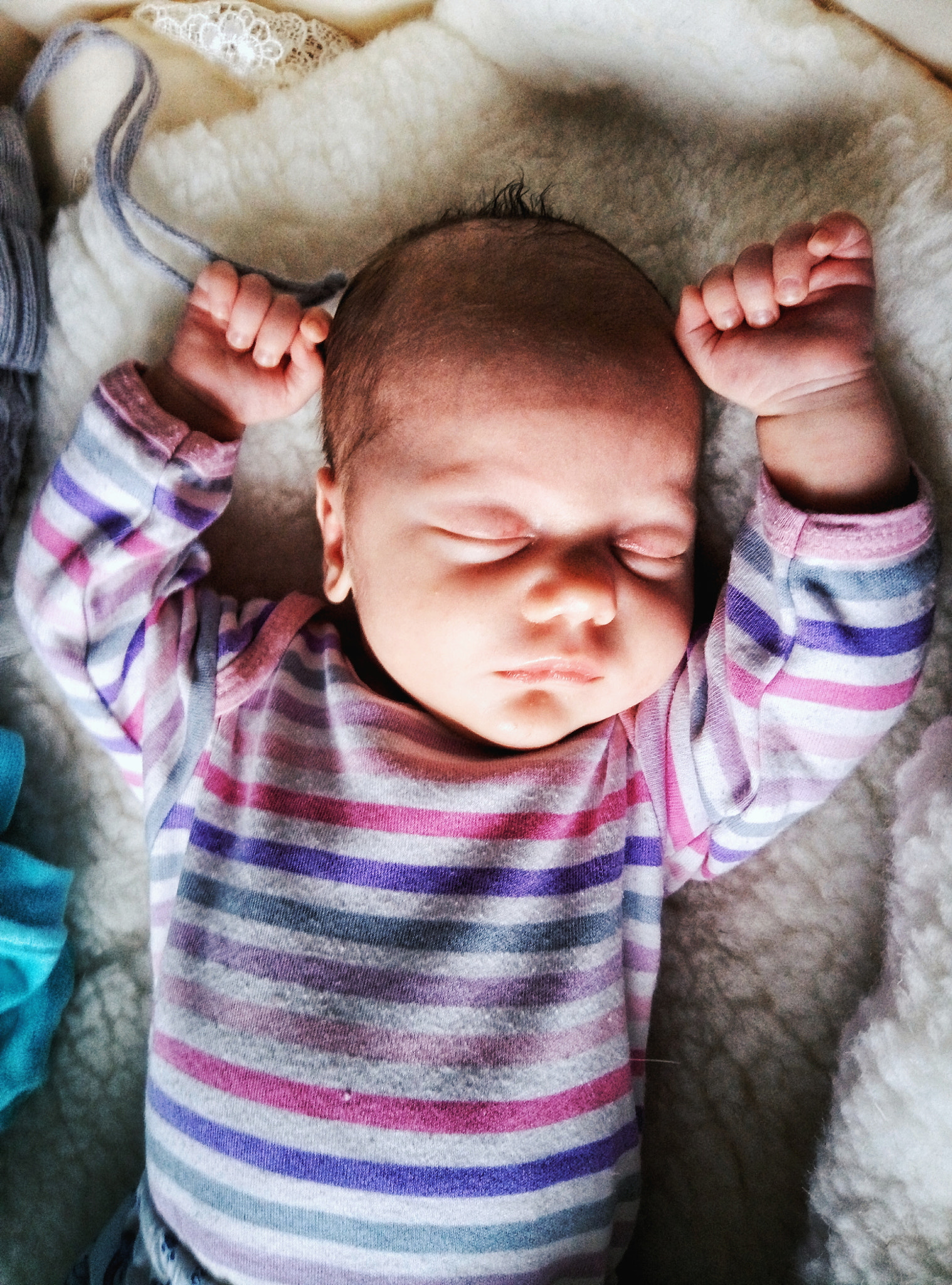 Meizu M3s sample photo. My baby sleeps photography