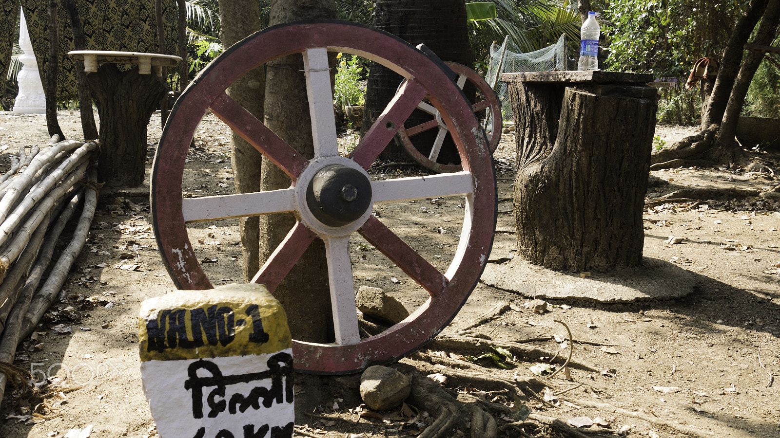 Panasonic Lumix DMC-GH4 sample photo. Rural wheels of india photography