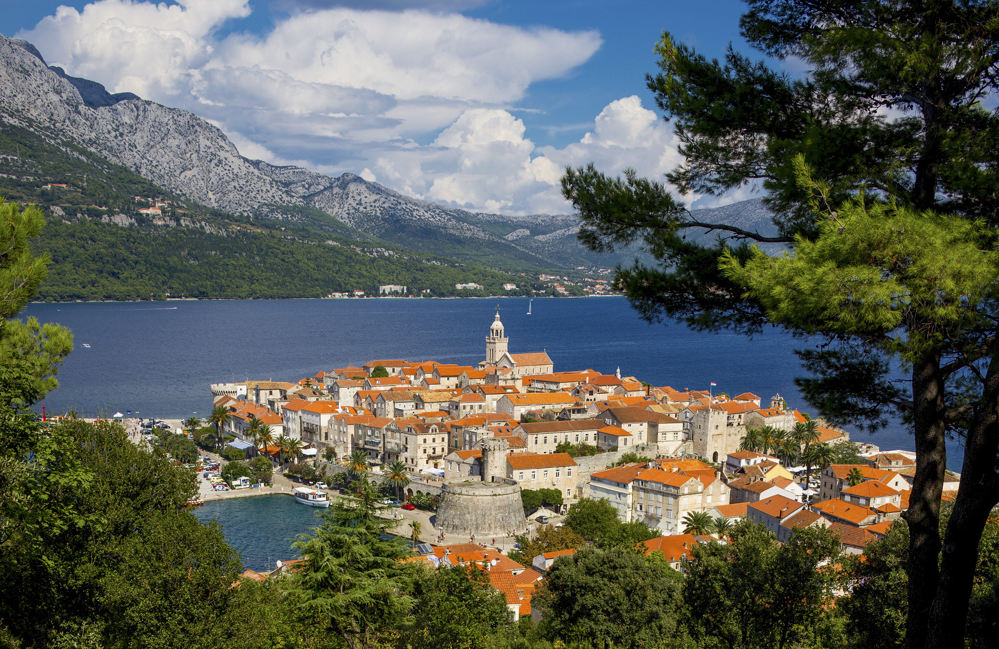 Canon EOS 6D + Canon TS-E 45mm F2.8 Tilt-Shift sample photo. Korcula croatia photography