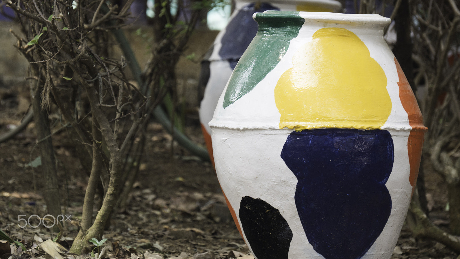 Panasonic Lumix DMC-GH4 sample photo. Colourful pot of india photography