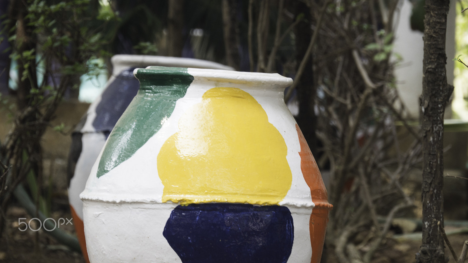 Panasonic Lumix DMC-GH4 sample photo. Colourful pot of india photography