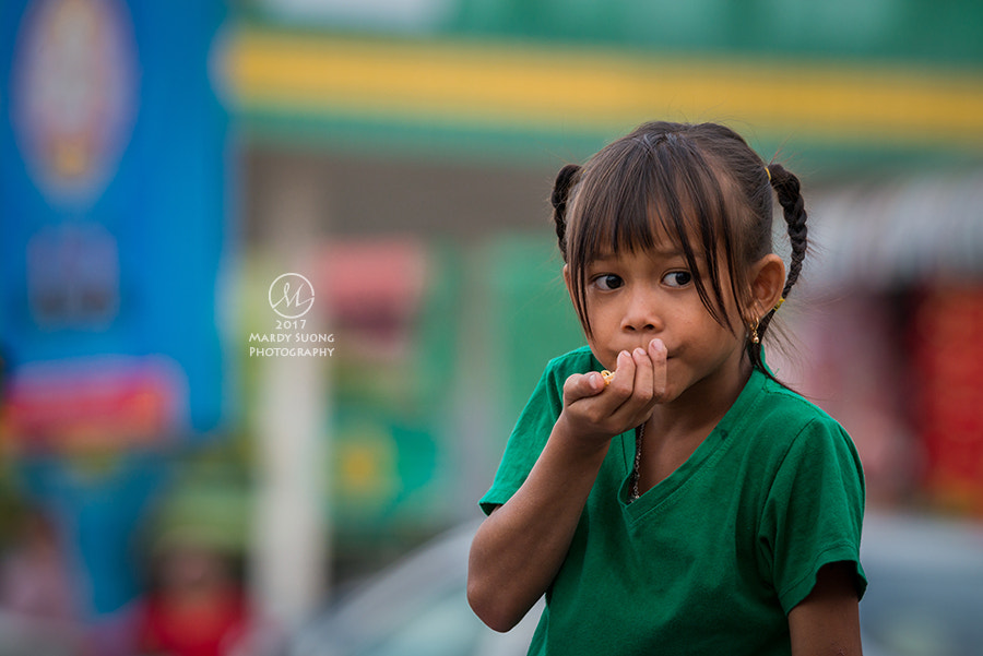 Nikon D800 sample photo. A little girl ! (ខេត្តកណ្តាល) photography