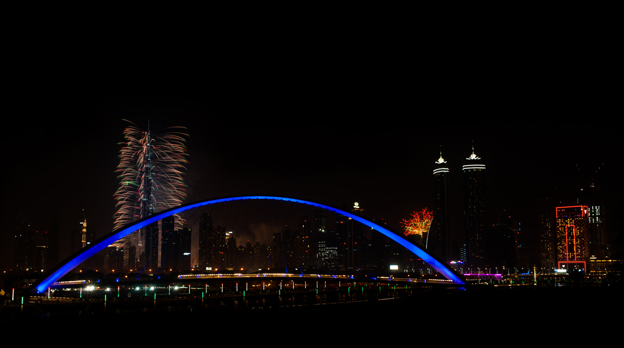 Sony Alpha DSLR-A900 sample photo. New years khalifa. photography