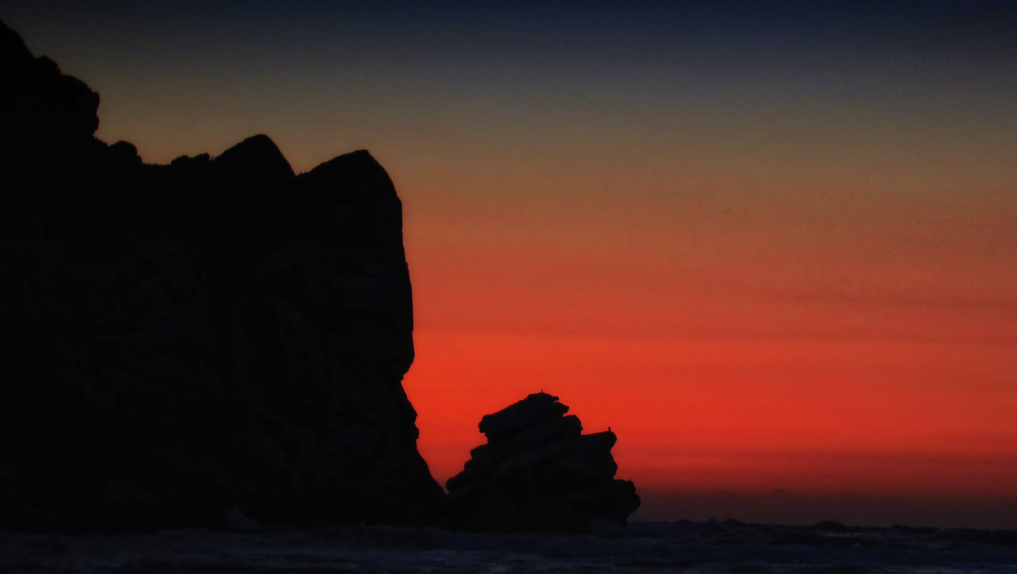 Canon PowerShot D10 sample photo. Sunset at morro rock photography