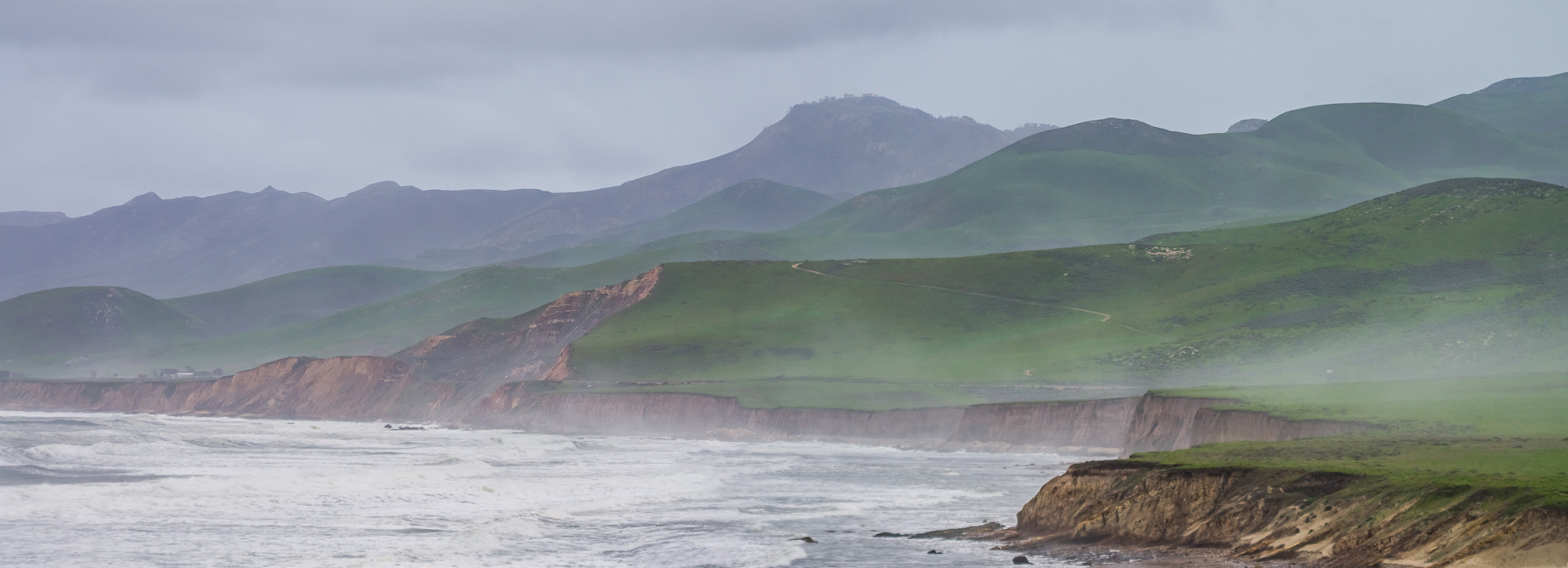 Pentax K-5 + Pentax smc DA 55-300mm F4.0-5.8 ED sample photo. Wild coastline photography