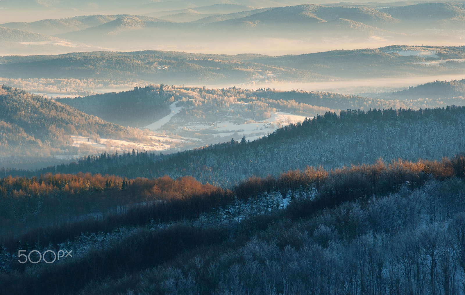 Pentax K10D sample photo. Bieszczady mountains photography