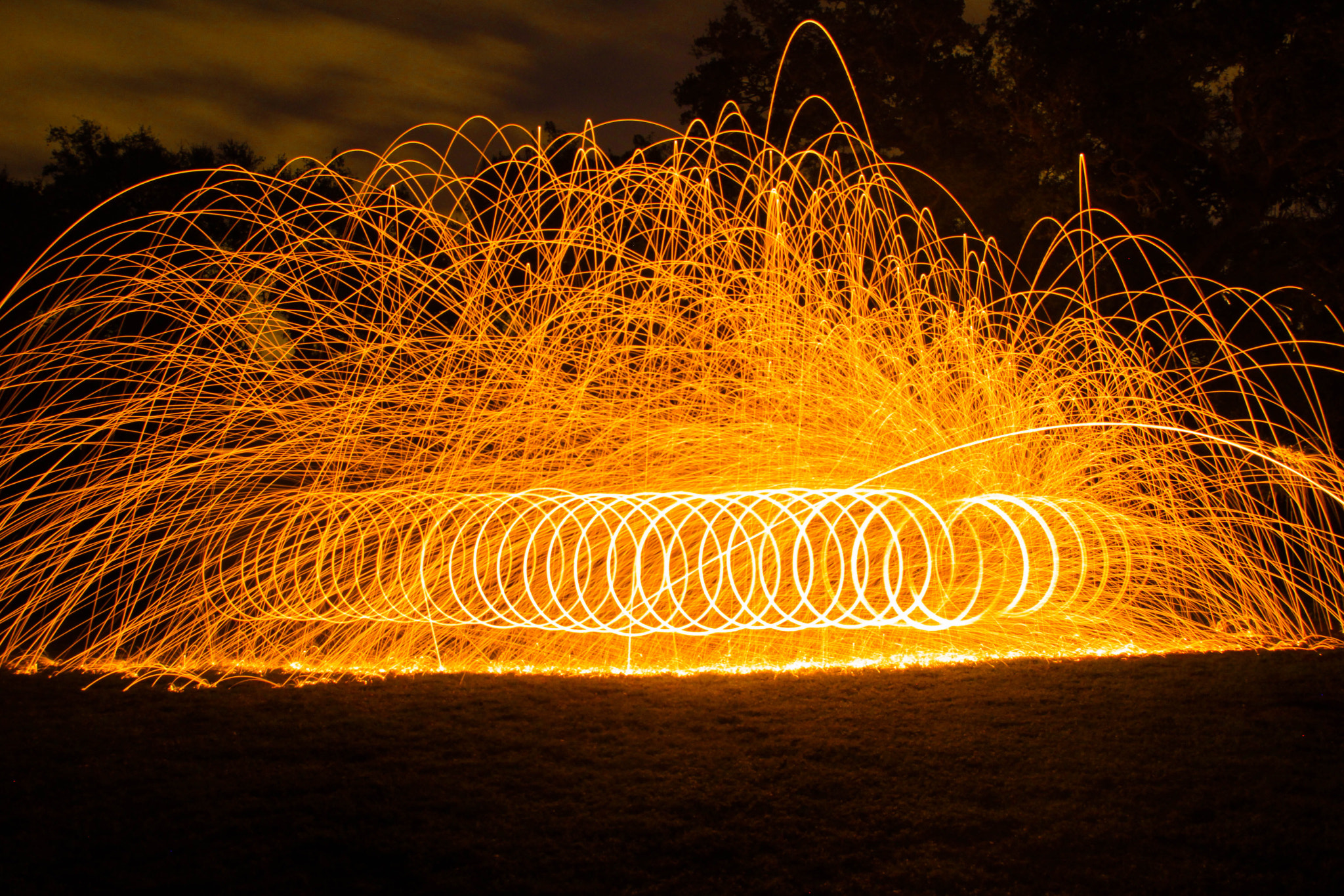 Canon EF-S 17-55mm F2.8 IS USM sample photo. Steel wool photography