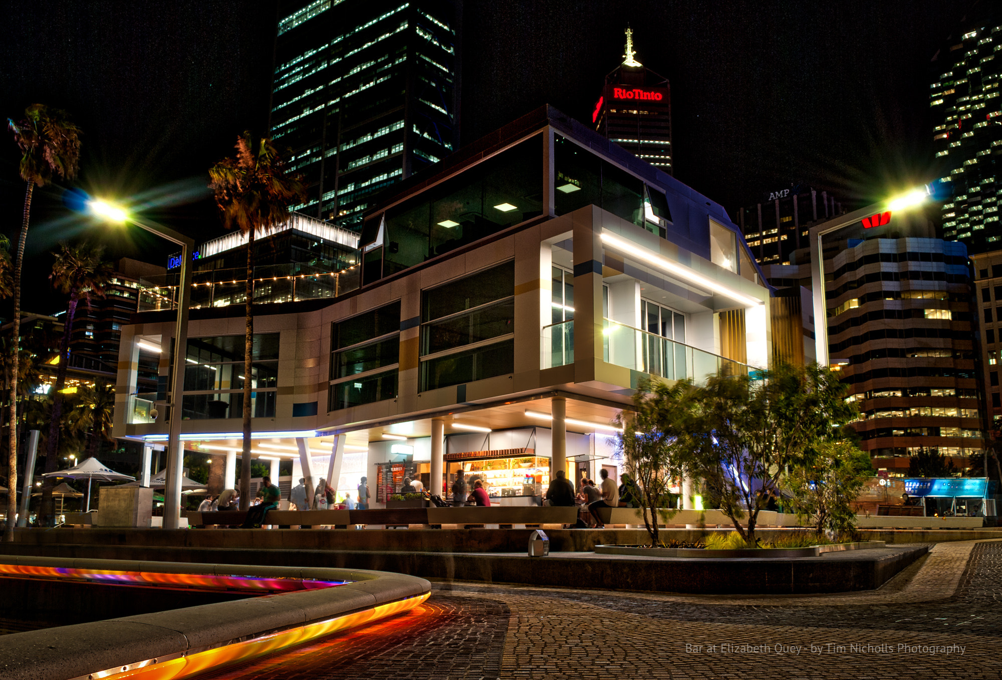 Nikon D60 sample photo. Bar at elizabeth quay photography