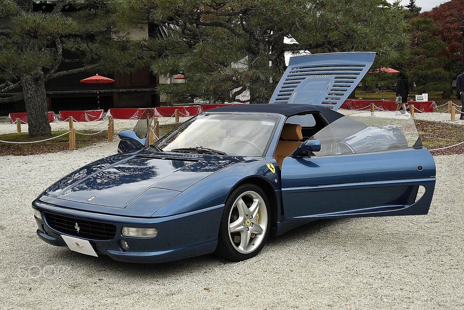 Nikon D200 sample photo. Ferrari mondial t cabriolet photography