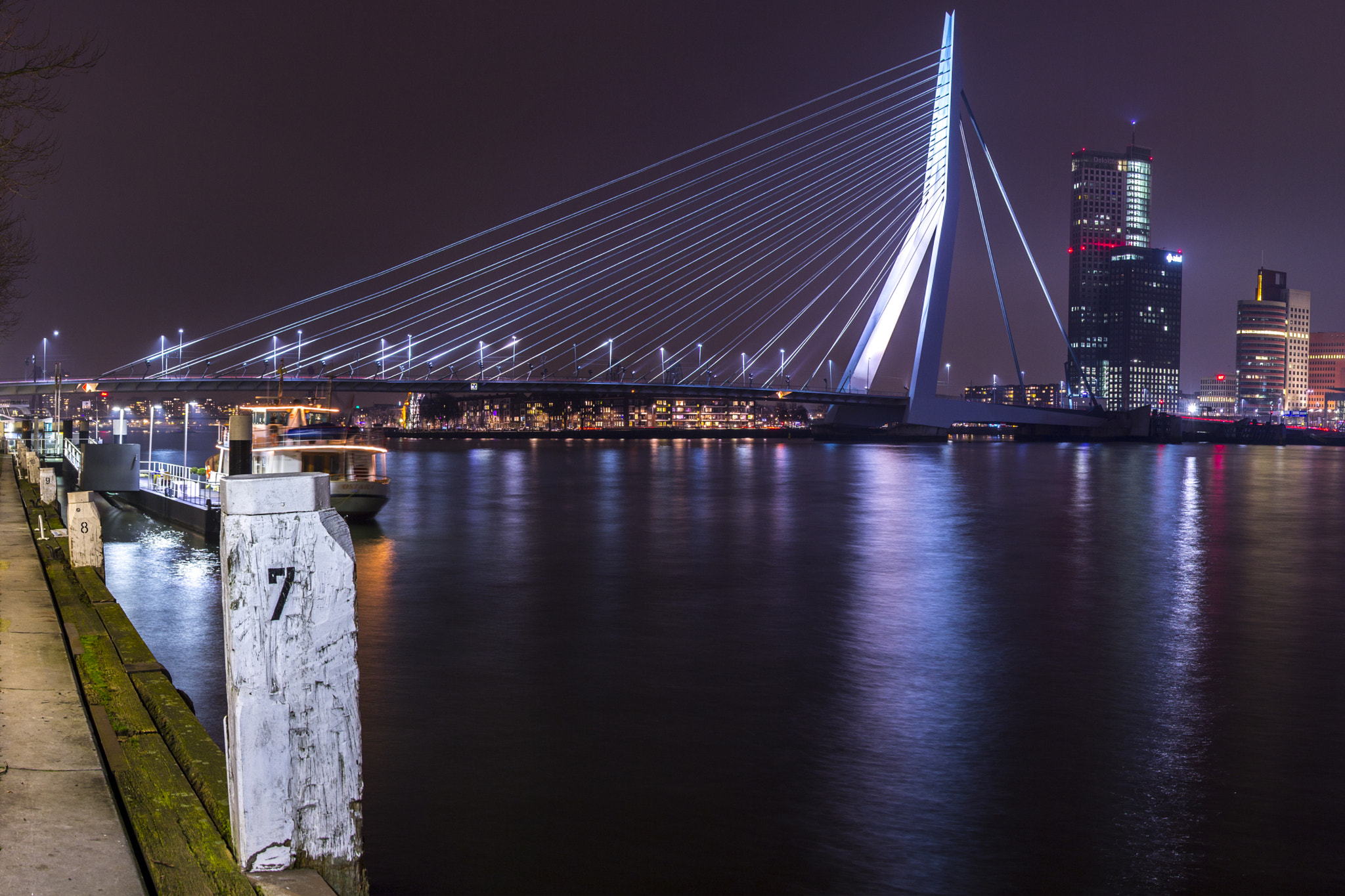 Sigma 18-250mm F3.5-6.3 DC OS HSM sample photo. Erasmusbrug photography