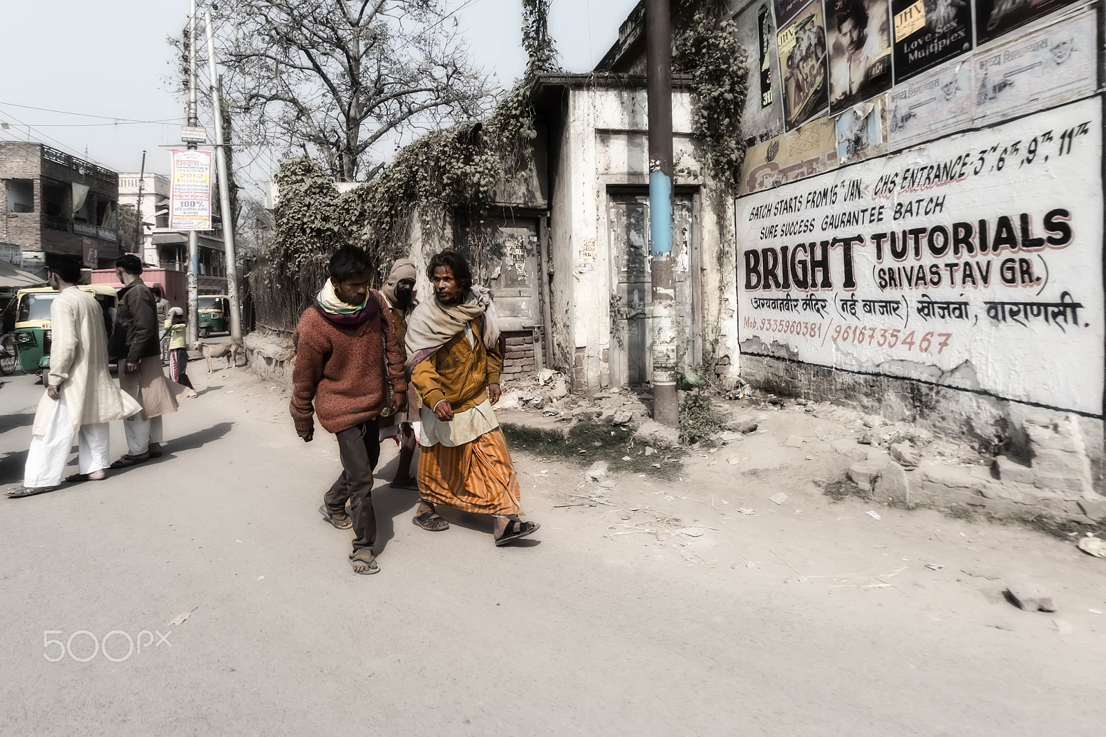 Sigma 10-20mm F3.5 EX DC HSM sample photo. Off to work in benares photography