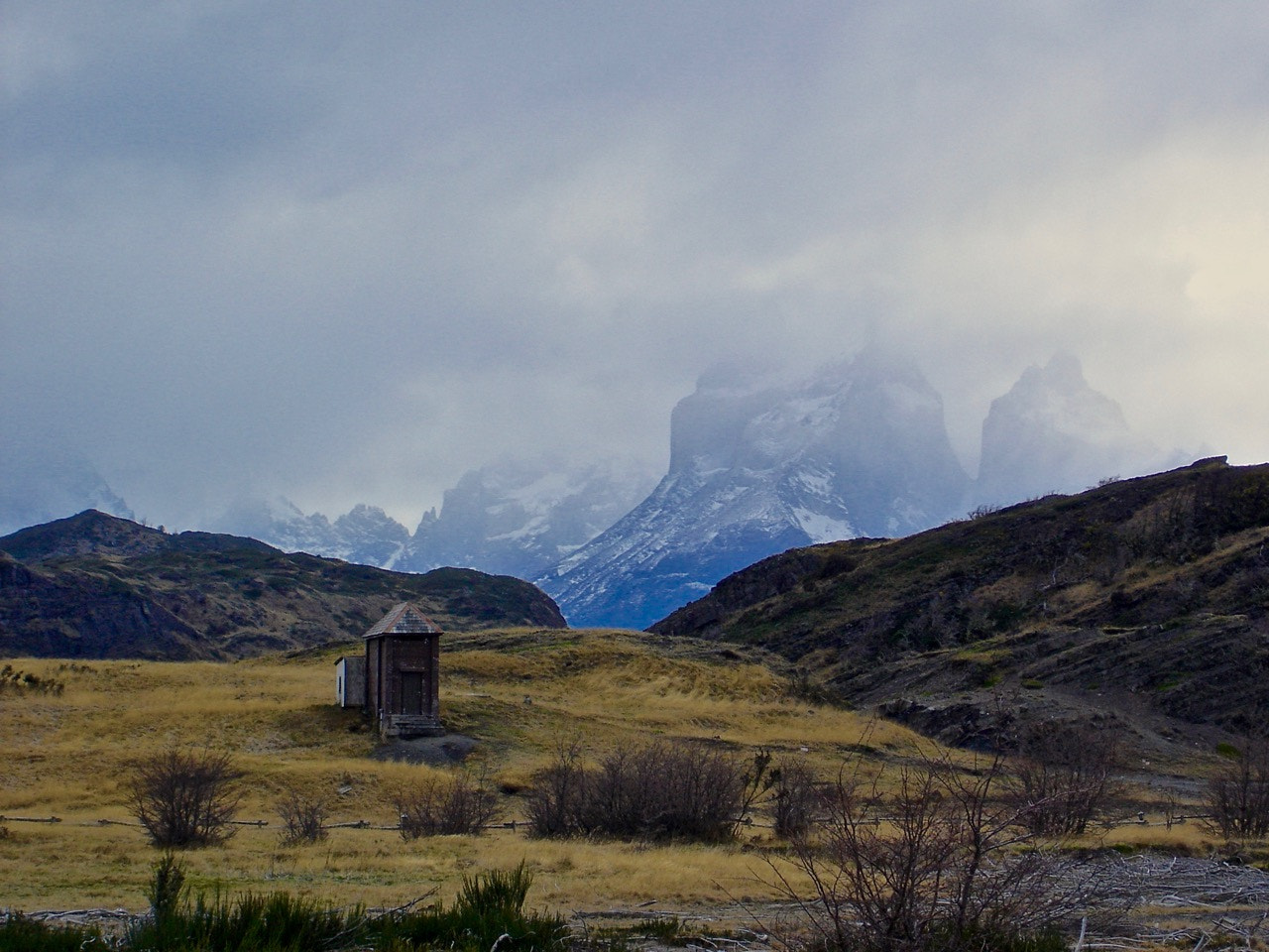 Sony DSC-W1 sample photo. Serenity in patagonia photography