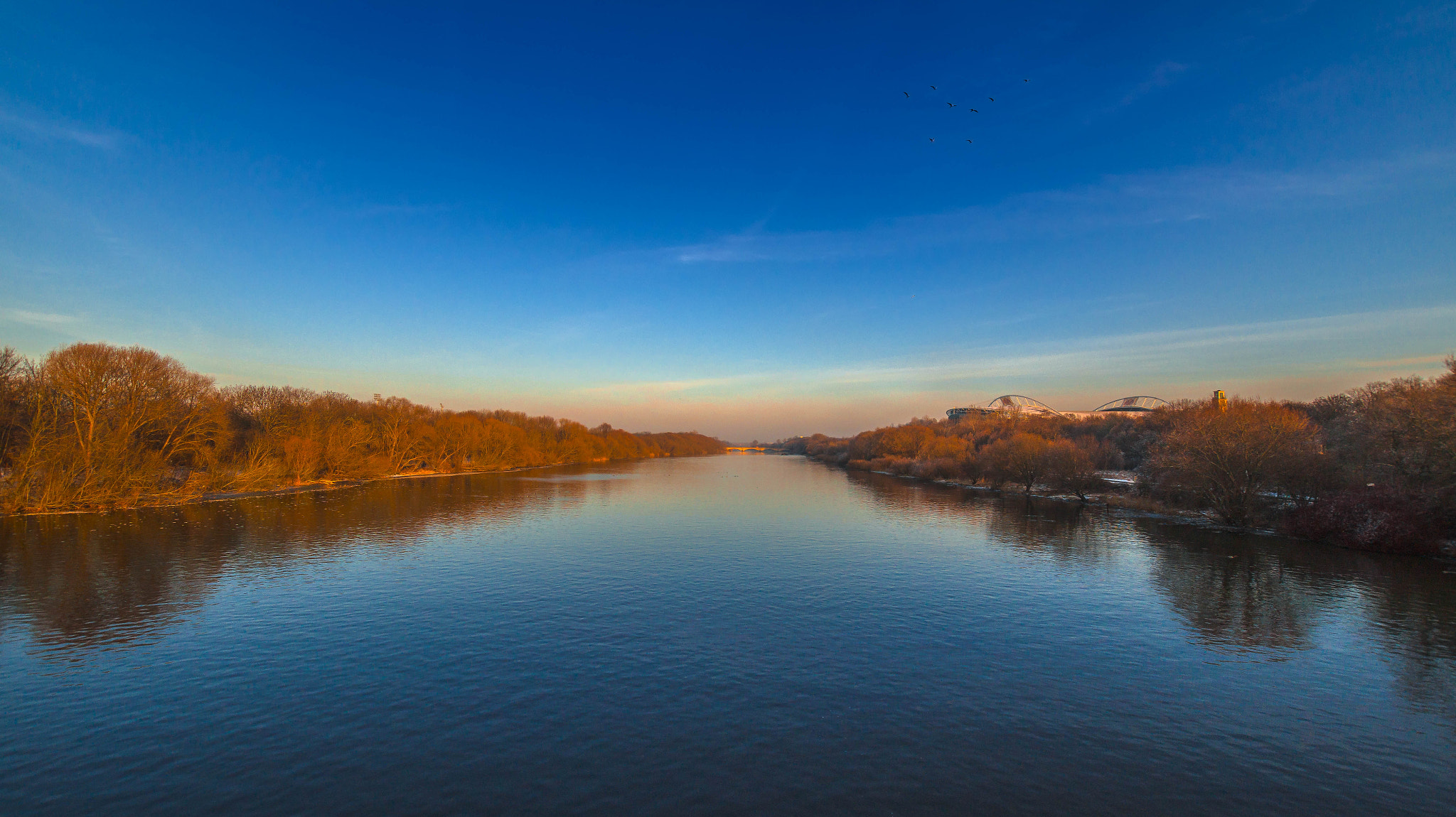 Sony SLT-A58 + Sigma 10-20mm F3.5 EX DC HSM sample photo. Sunrise over river photography