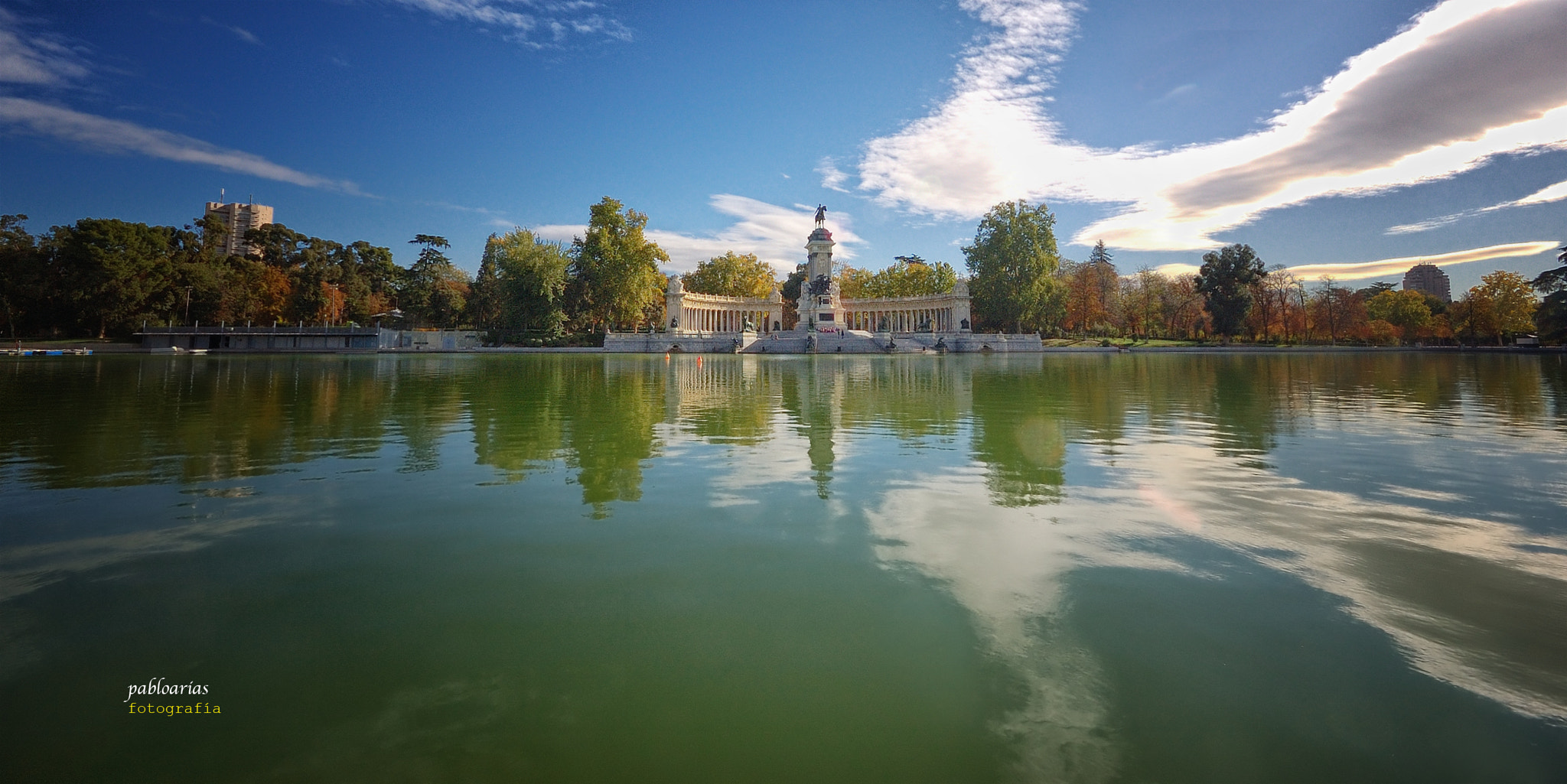 Sigma 10-20mm F4-5.6 EX DC HSM sample photo. Estanque del retiro photography