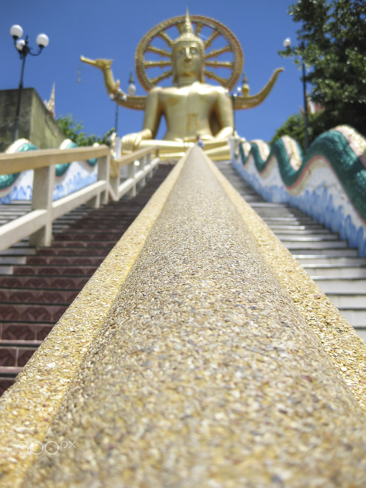 Canon PowerShot SD770 IS (Digital IXUS 85 IS / IXY Digital 25 IS) sample photo. Big buddha temple koh samui thailand photography