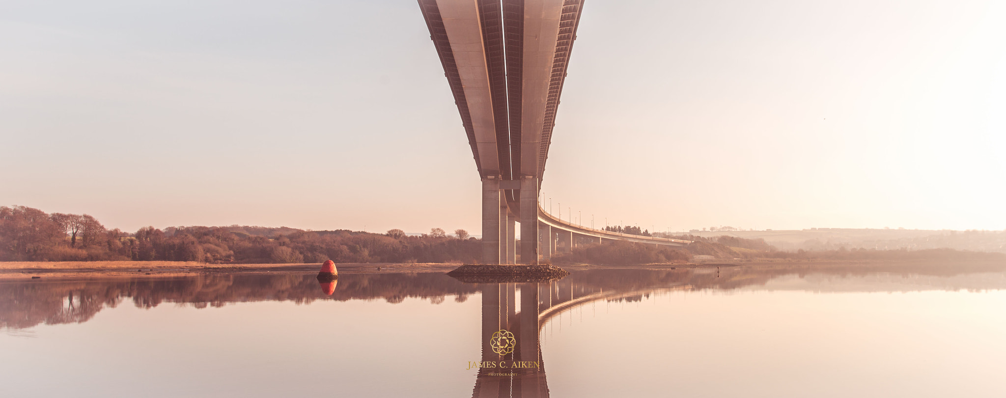 Canon EOS 6D + Sigma 28mm f/1.8 DG Macro EX sample photo. Panoramic vision of the foyle bridge, derry photography