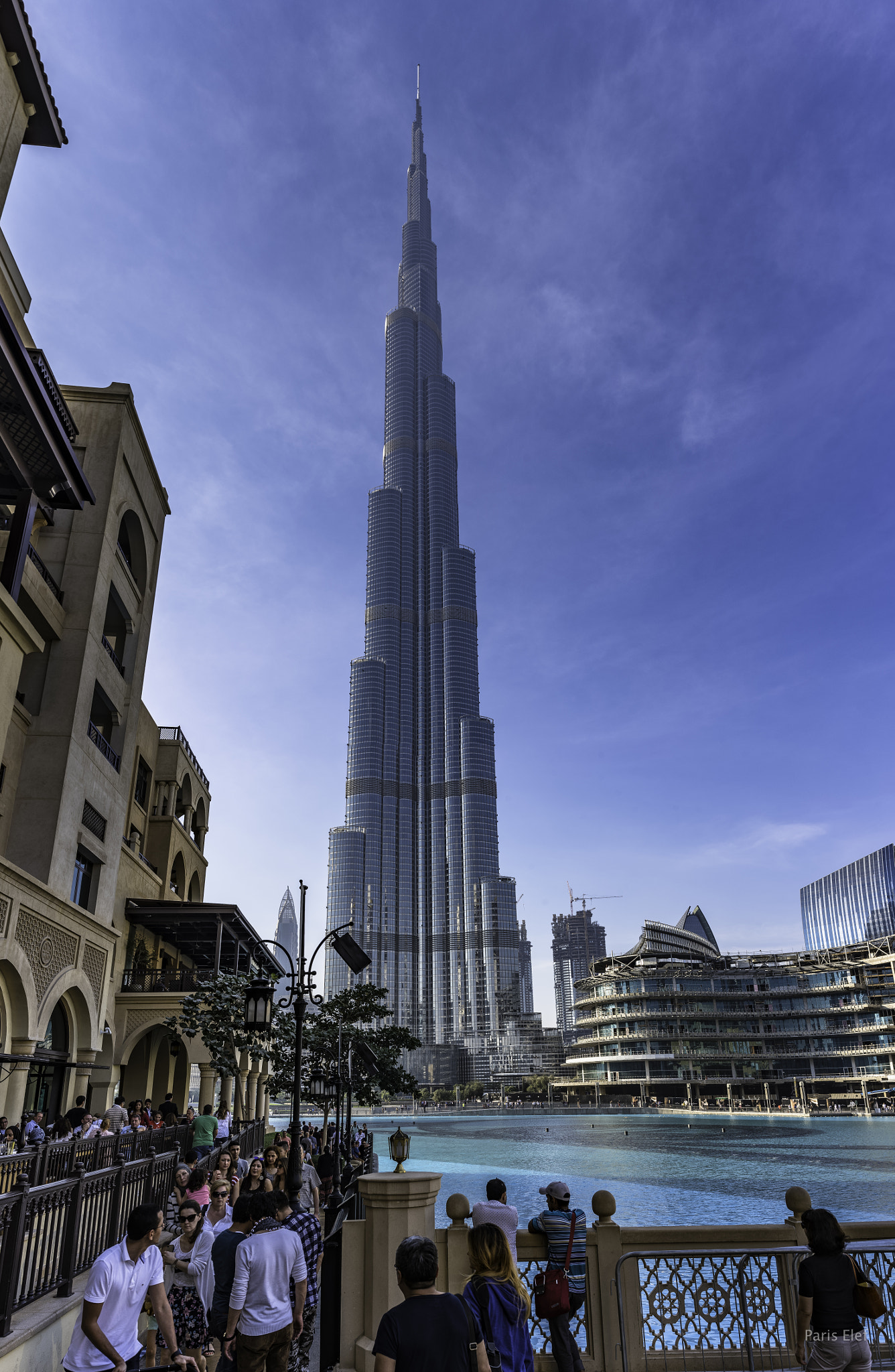 Nikon D750 + Nikon AF-S Nikkor 28mm F1.8G sample photo. Burj khalifa vertical pano photography