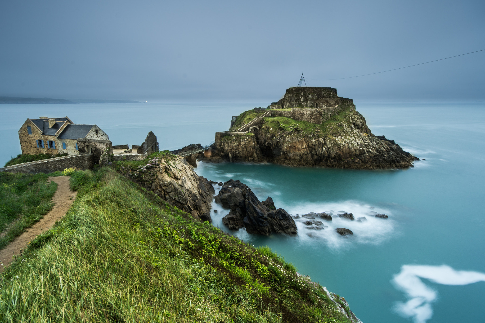 Sigma AF 10-20mm F4-5.6 EX DC sample photo. Fort de bertheaume photography