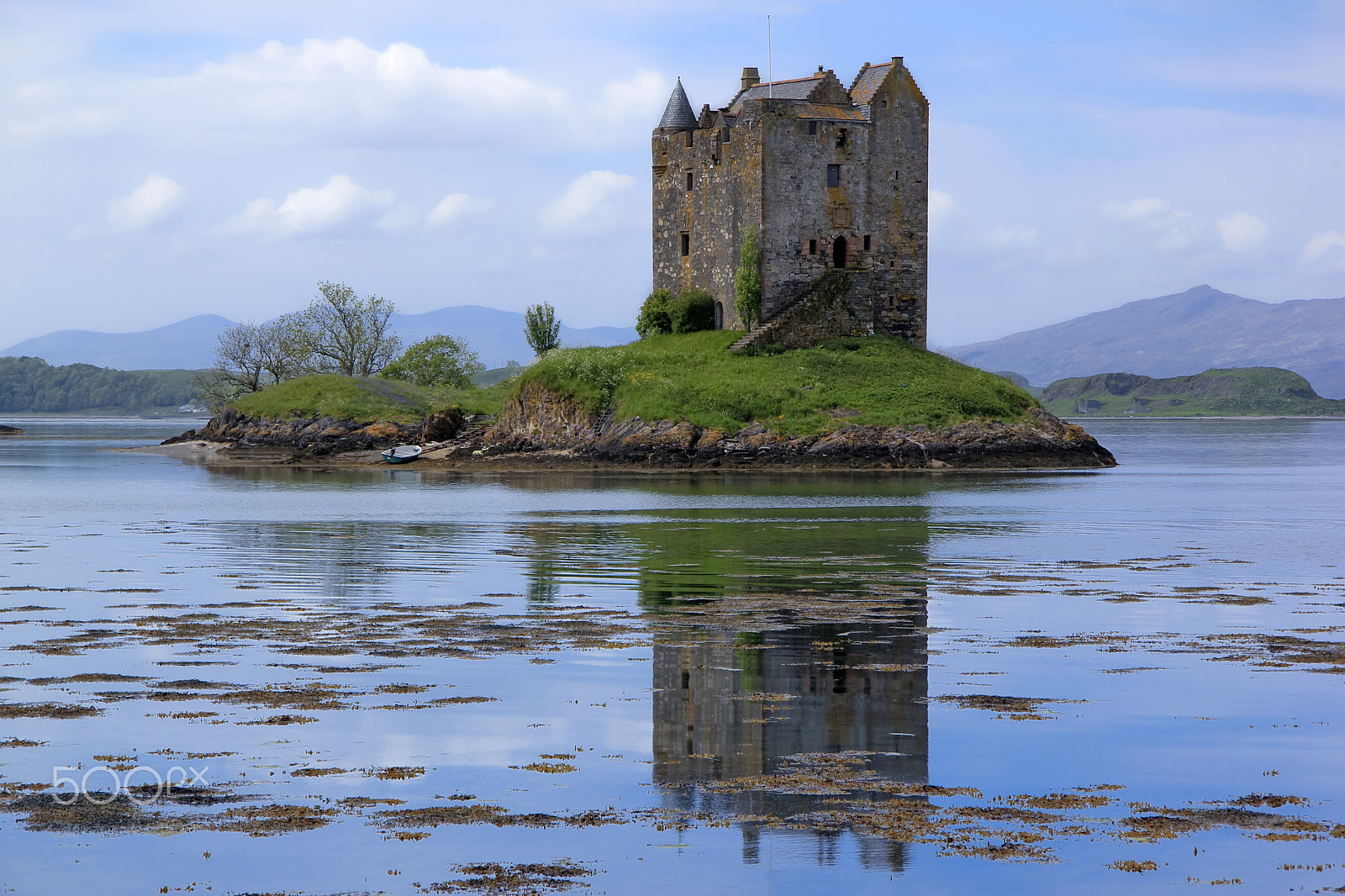 Canon EF-S 17-85mm F4-5.6 IS USM sample photo. Castel stalker loch linnhe scotland photography