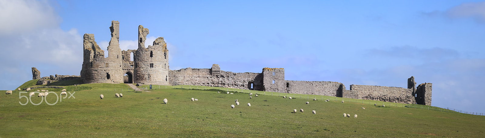 Canon EF-S 17-85mm F4-5.6 IS USM sample photo. Dunstanburgh castle northumberland coast photography