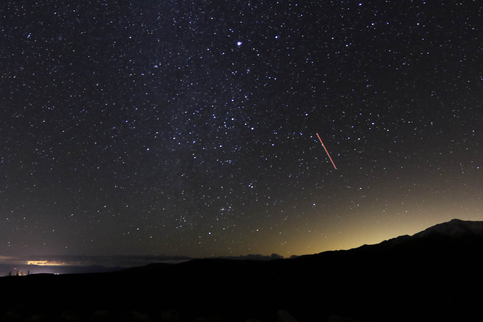 Canon EF 17-40mm F4L USM sample photo. A clear night in arizona photography