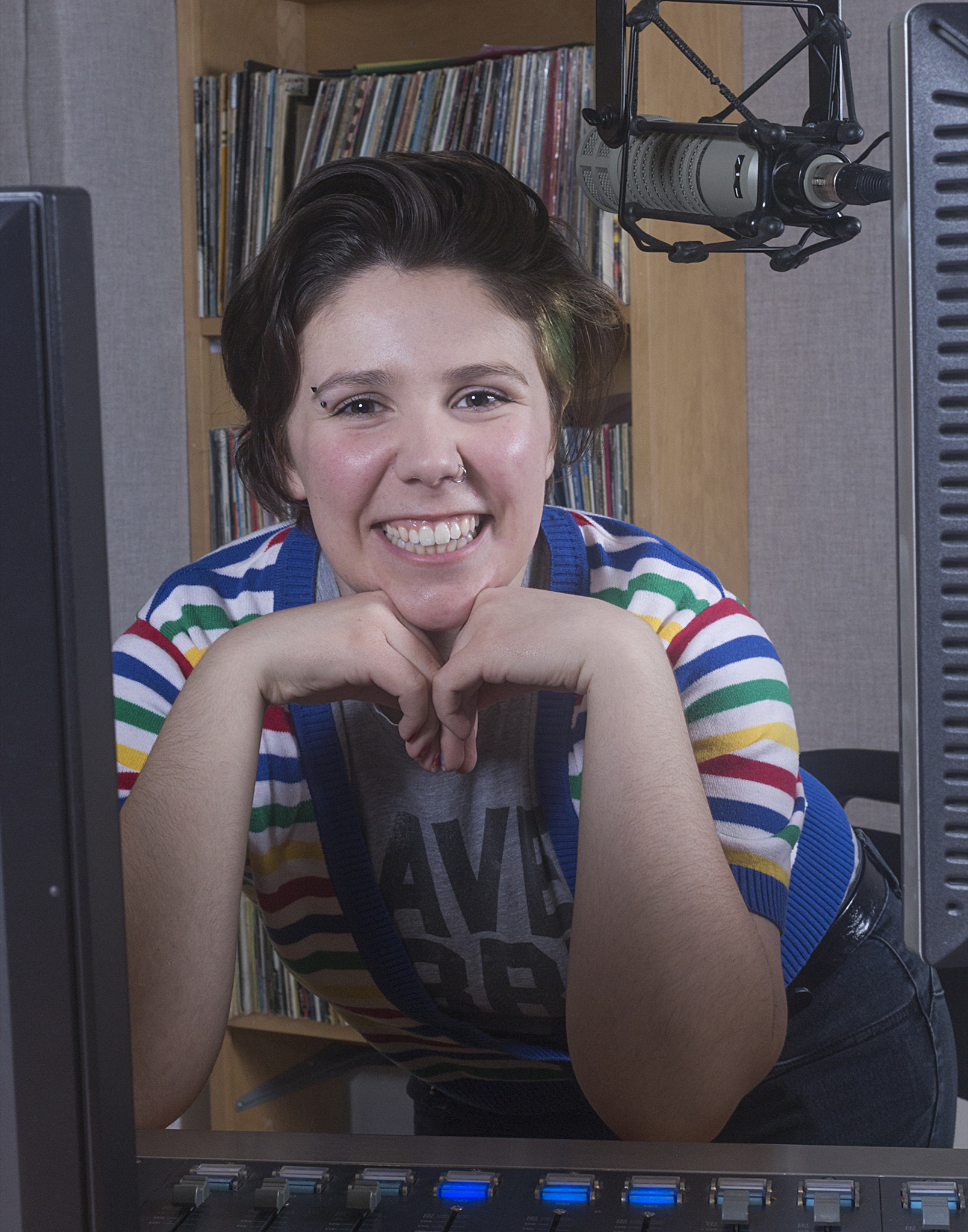 Canon EF 40mm F2.8 STM sample photo. Radio host photography
