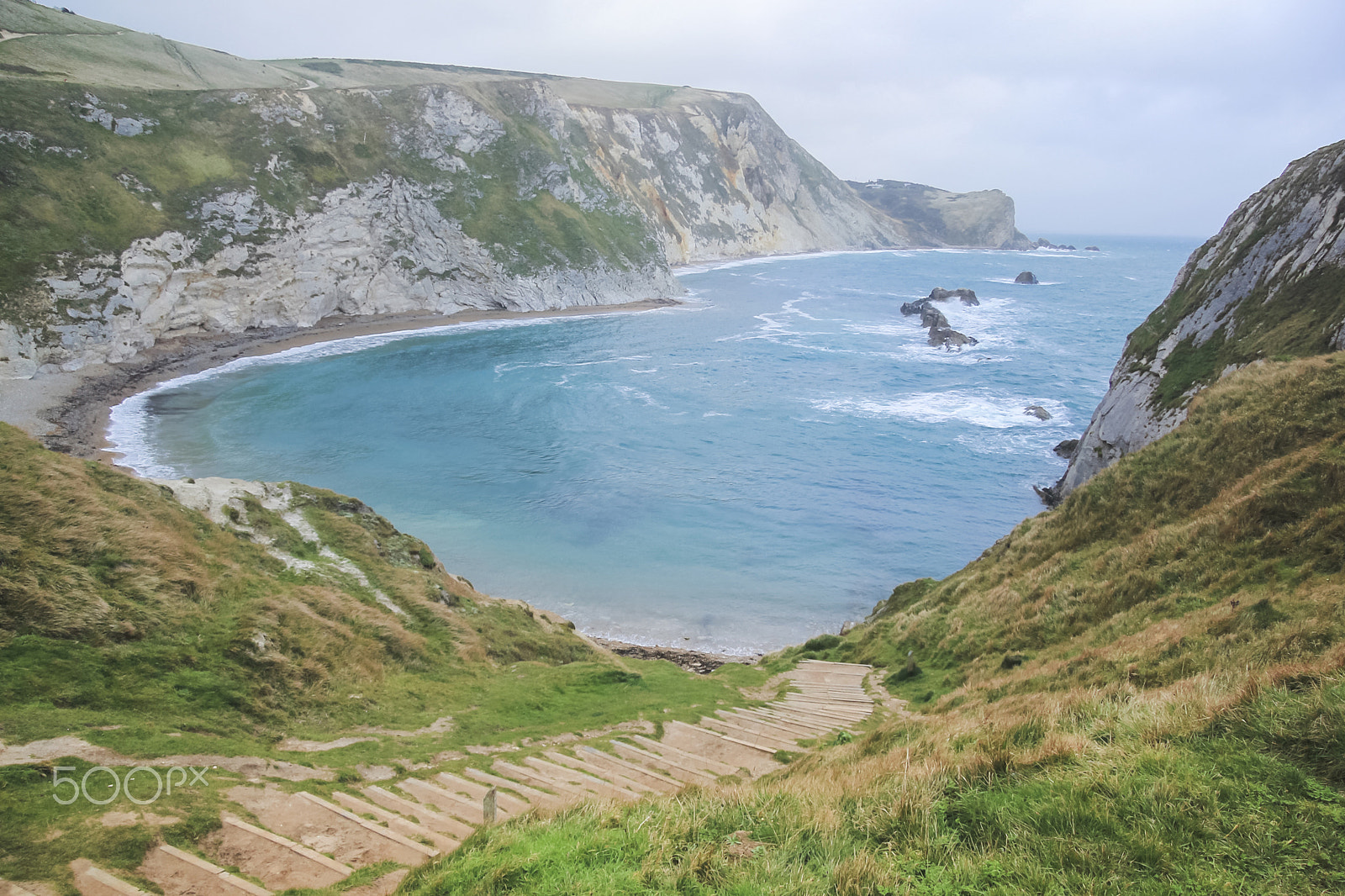 Canon EF-S 17-85mm F4-5.6 IS USM sample photo. Dorset coastline durdle dor lulworth england photography