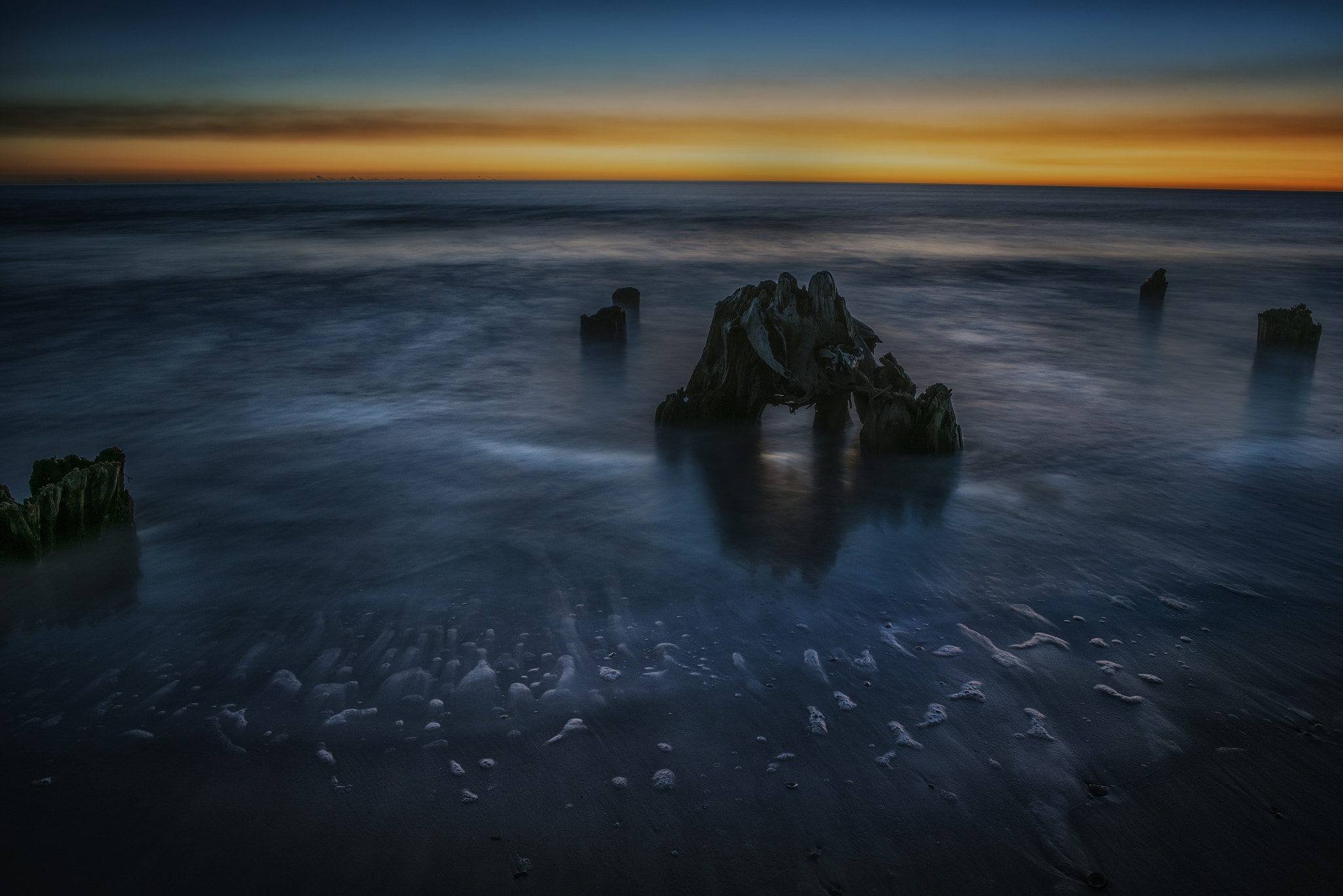 Samyang 12mm F2.8 ED AS NCS Fisheye sample photo. Last light at cape san blas photography