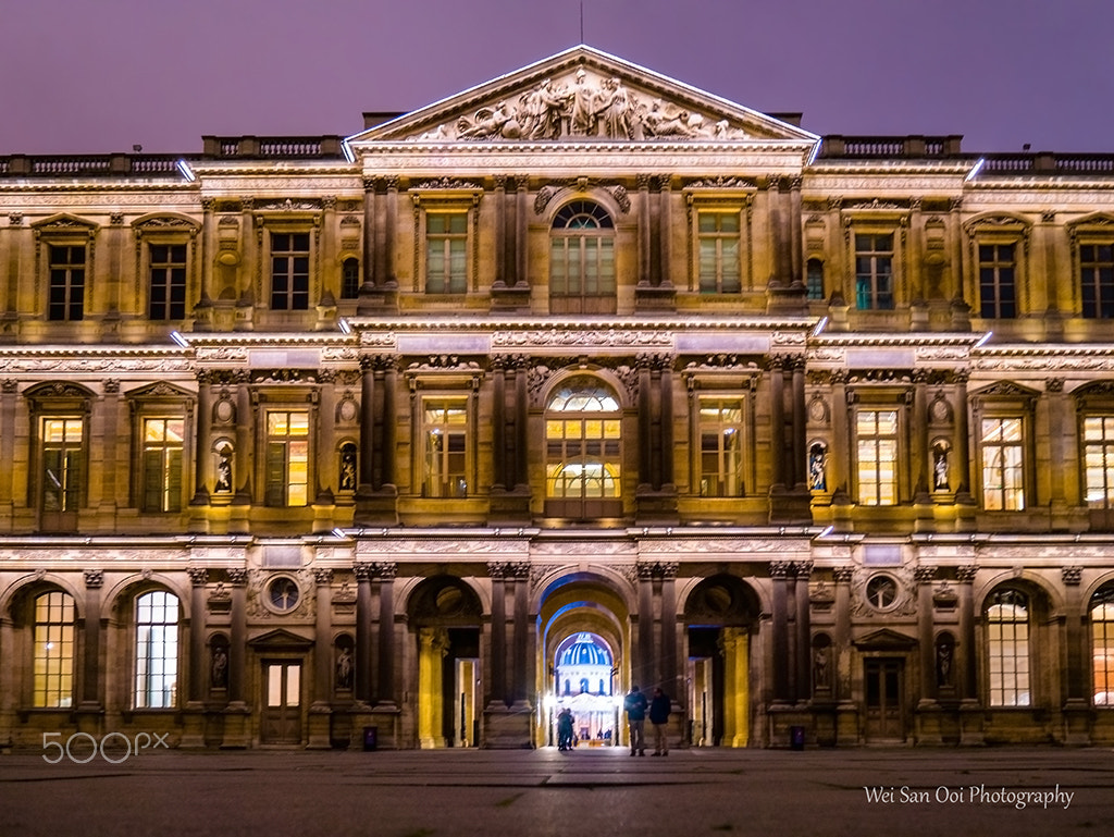 Panasonic Lumix DMC-GX7 sample photo. The louvre 02 photography