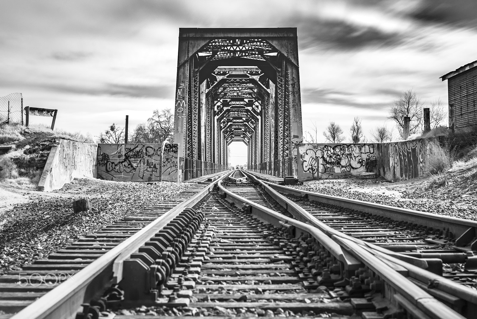 Sony a99 II + Sony 85mm F2.8 SAM sample photo. Train bridge photography