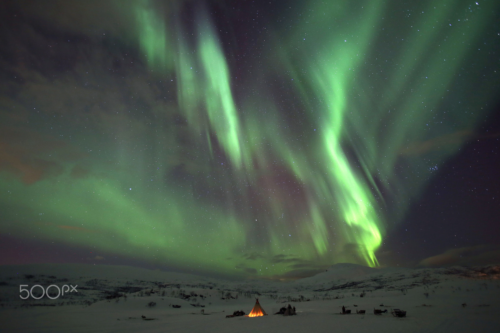 Canon EF 16-35mm F2.8L USM sample photo. Northern lights photography