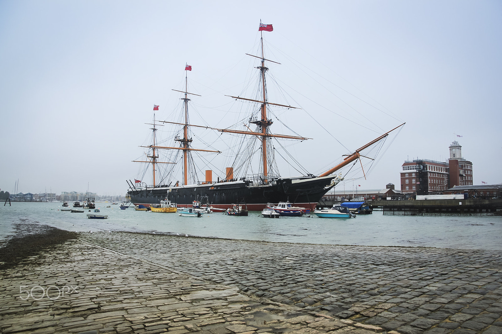 Canon EF-S 17-85mm F4-5.6 IS USM sample photo. Hms warrior portsmouth naval dockyards photography