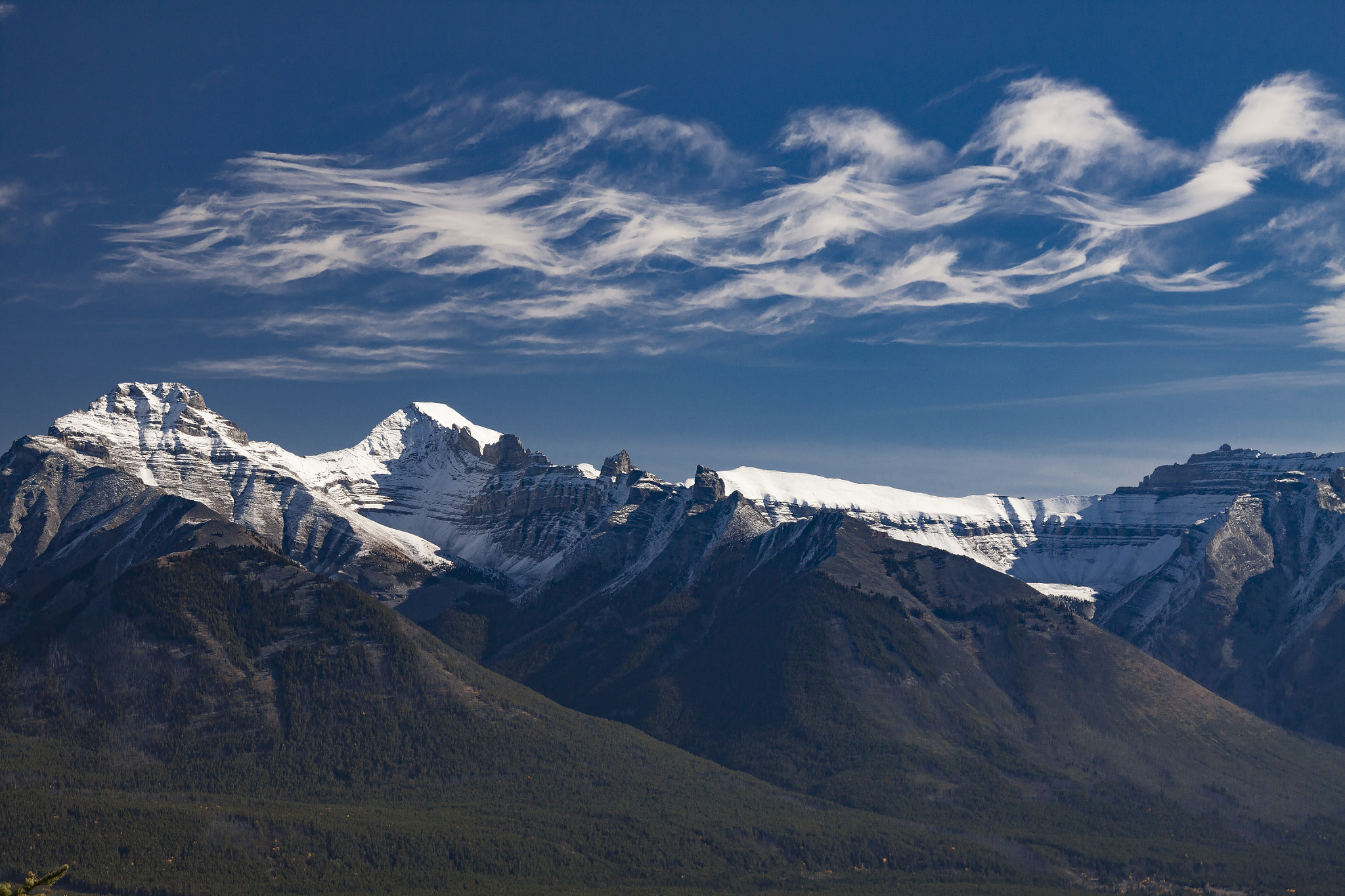 Canon EF-S 17-85mm F4-5.6 IS USM sample photo. Fairholme range photography