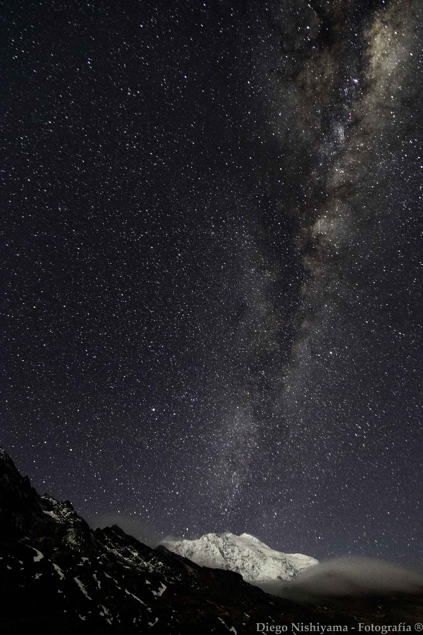 Sigma 10-20mm F3.5 EX DC HSM sample photo. Sacred mountain "apu" in cusco ausangate and the millkyway photography
