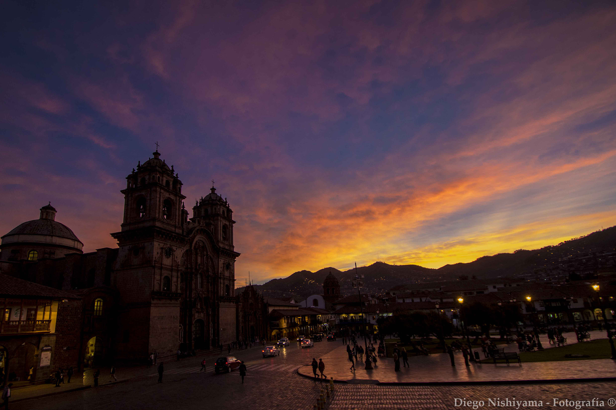 Sigma 10-20mm F3.5 EX DC HSM sample photo. Cusquenian sunset photography