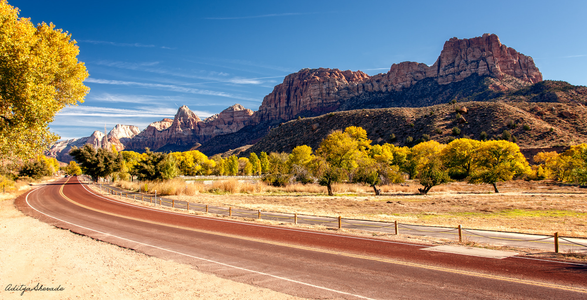 Canon EOS-1Ds Mark III sample photo. Road to zion photography