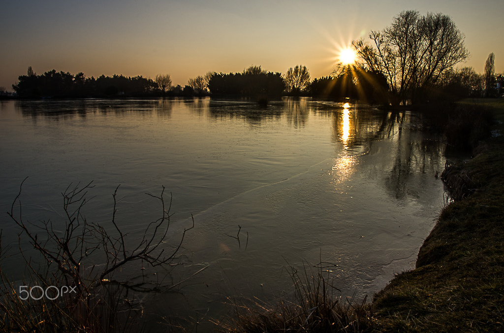 Pentax K-5 sample photo. Bellevue on ice photography