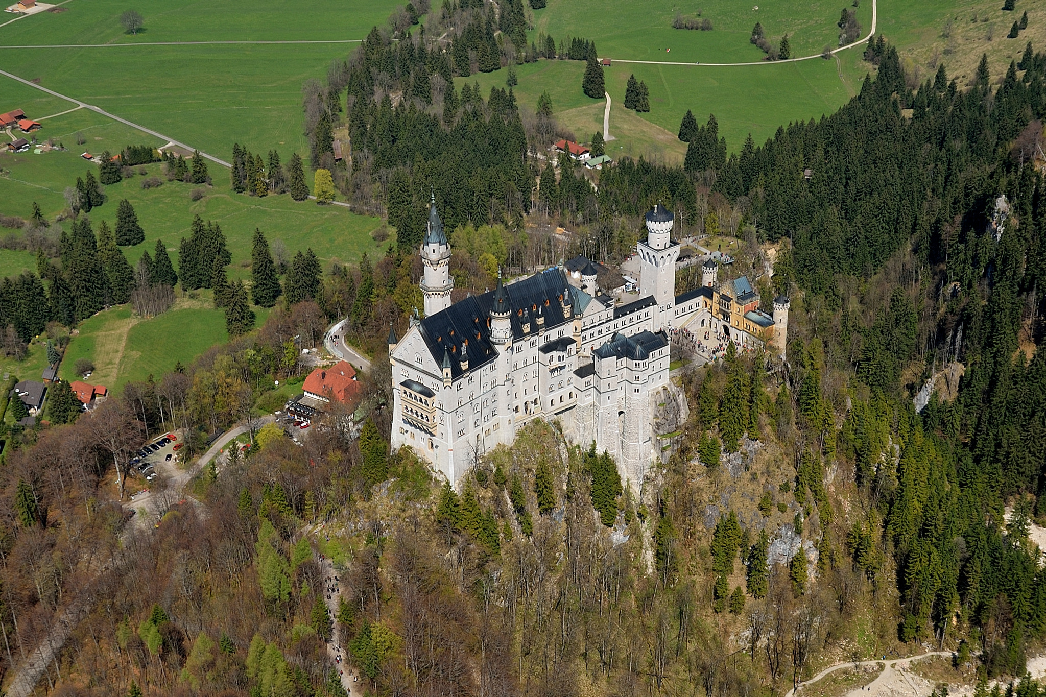 Nikon D200 sample photo. Schloß neuschwanstein photography