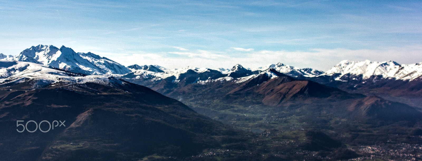 Canon EOS 550D (EOS Rebel T2i / EOS Kiss X4) sample photo. Snowed pyrenees mountains, france photography