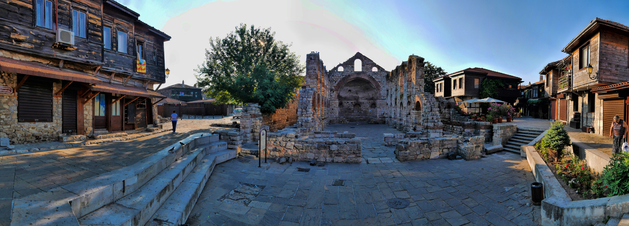 Panasonic Lumix DMC-GX7 sample photo. Ruined church in nesebar photography