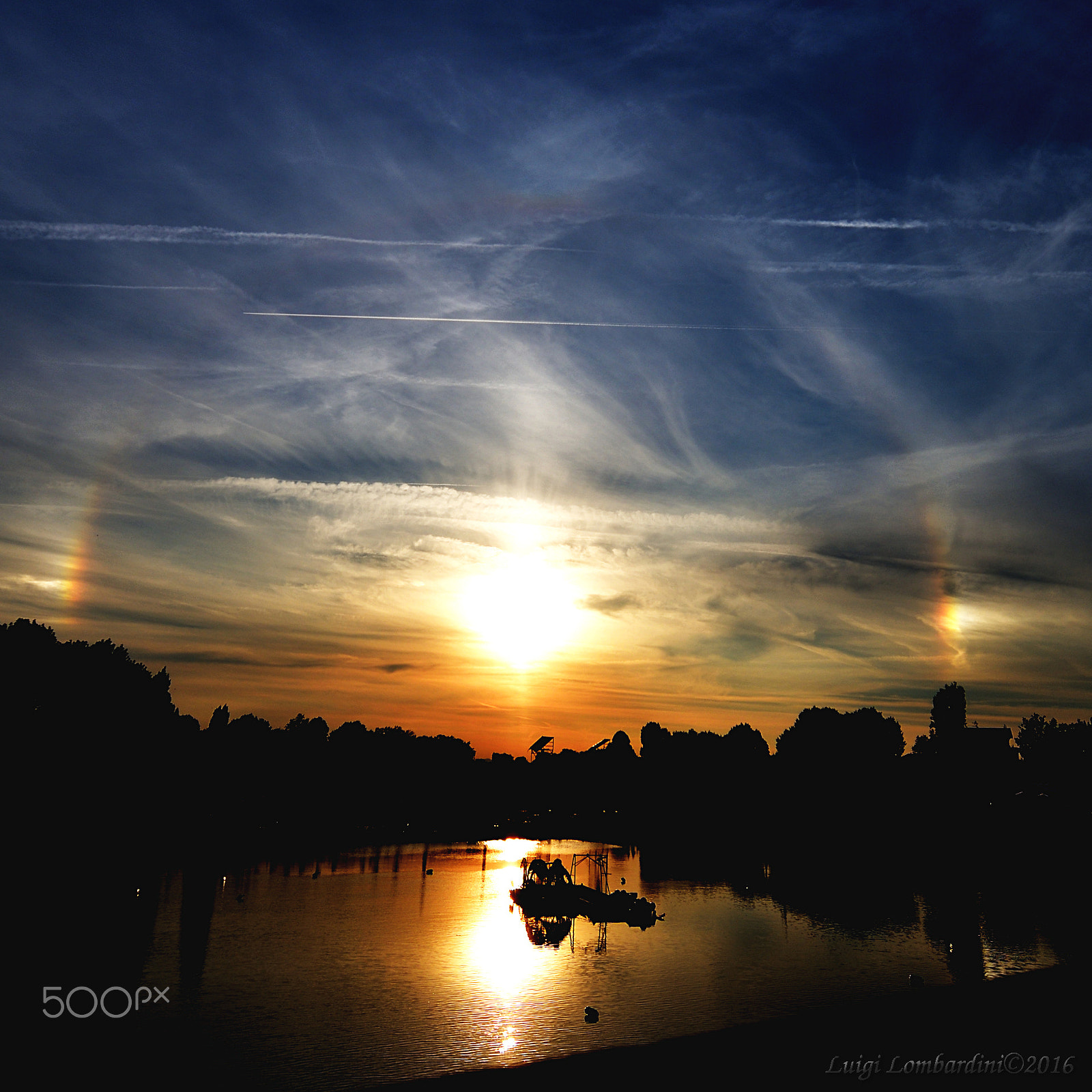 Nikon D500 sample photo. Halo solar photography